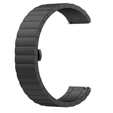For Garmin Vivoactive 3 Metal Watch Band
