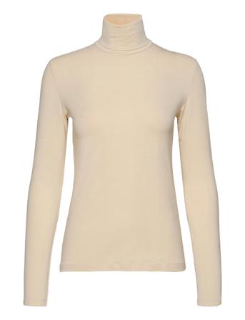 Ester T-N 265 Langærmet T-shirt Beige Samsøe Samsøe