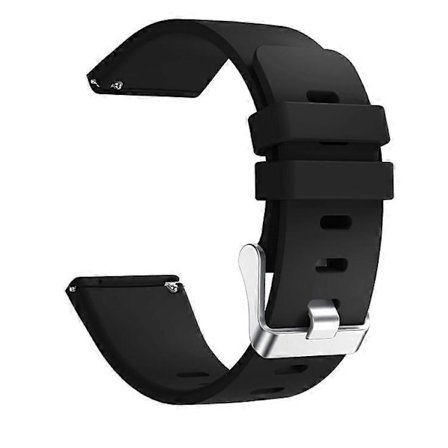 Silikonarmbåndsrem for smartklokke [Stor størrelse] Kompatibel med Fitbit Versa Lite/Versa/Versa 2 [BR]_jar