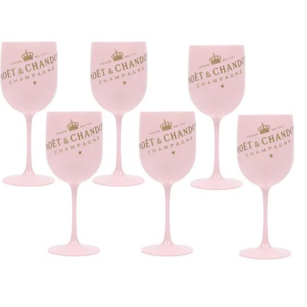 500ml Moet Champagne Flutes Glass Plast Akryl Champagne Glass Vinglass