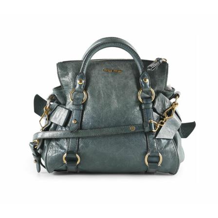 Miu Miu Pre-owned, Cross Body Bags Blauw, Dames, Maat:ONE Size