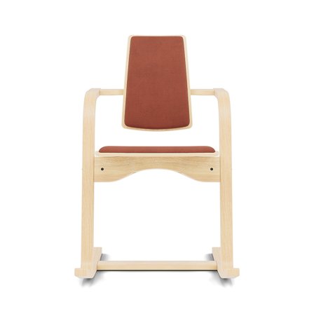 Varier Furniture Actulum - Orange Polyester - Natural base