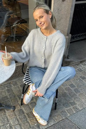 IdaIC Cardigan Grey S/M