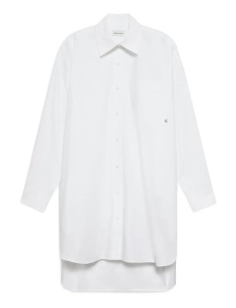 Calvin Klein Jeans | Cotton Oversized Mini Shirtdress | XXS