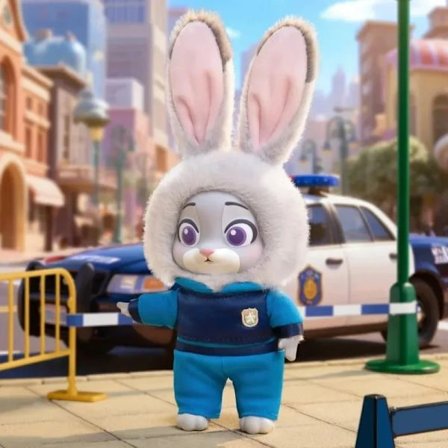 Ægte Zootopia Nick Judy Vækstrejse Serie Blind Box Vinyl Plys Dukke Nøglering til Tasker Mystery Box Børnelegetøj Fødselsdagsgave