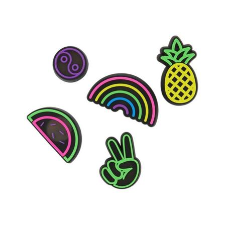 Crocs Jibbitz grön, unisex Accessoarer, unisex, Storlek: ONE SIZE