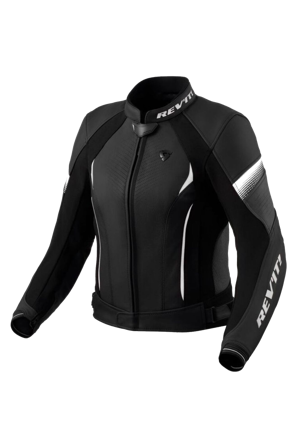 Kurtka Motocyklowa Rev'It! Xena 4 Damska Czarny/Złamany Biały 40
