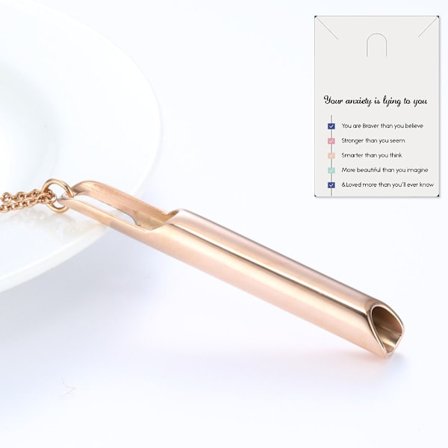 Mindful Breathing Necklace Mindful Anapana Breathing Necklace