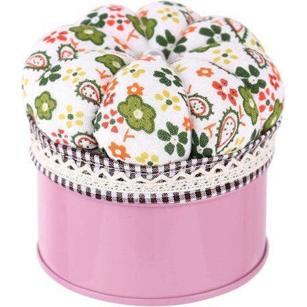 Græskarformet nålepudesyning Nålepudesyning Nålepude, Syæske til at placere saks, knapper, hæfteklammer og andre småting