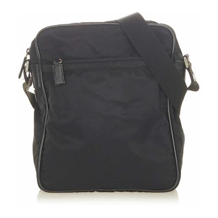 Prada Vintage Pre-owned Shoulder Taske Sort, unisex Vintage Tasker, Størrelse: ONE Size