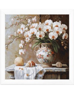 Stickpackung Bild Die Eleganz der Orchidee - Luca-S