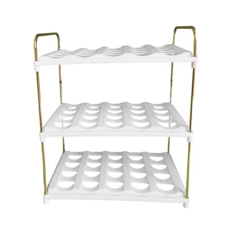 Justerbar Kopp- og Flaskeoppbevaringshylle Multifunksjonell Vin Termos Holder Hylle