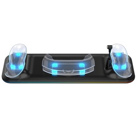 Lämplig för 3 Laddningsstation Laddningsdocka VR-glasögonladdare VR-handtag