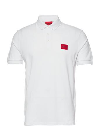 Dereso222 Polos Short-sleeved Hvid HUGO