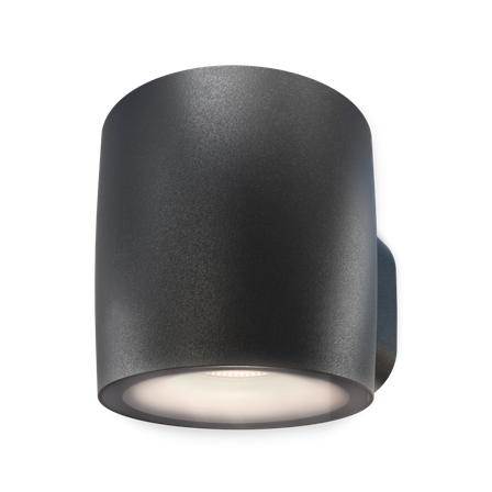 Plejd OUT-01-B Väggarmatur upp/ner Svart, Belysning