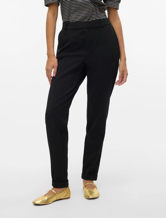 Vero Moda Vmmaya Mw Loose Solid Pant Noos - Black - L x 30