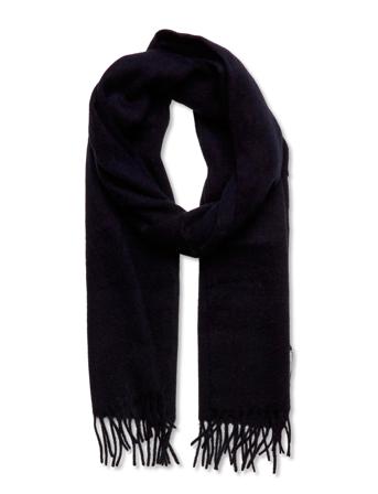 Bs Kemsley Scarf Accessories Scarves Winter Scarves Marinblå Bruun & Stengade