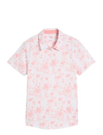 PUMA Golf | W Cloudspun Toile Ss Polo | S