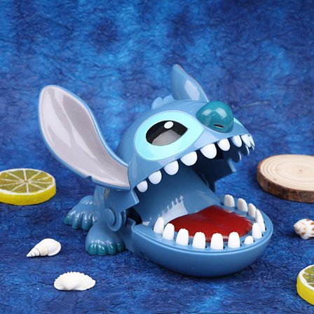 15cm Krokodilbett Fingerstygn Tryckmodell Leksaker Födelsedagspresent