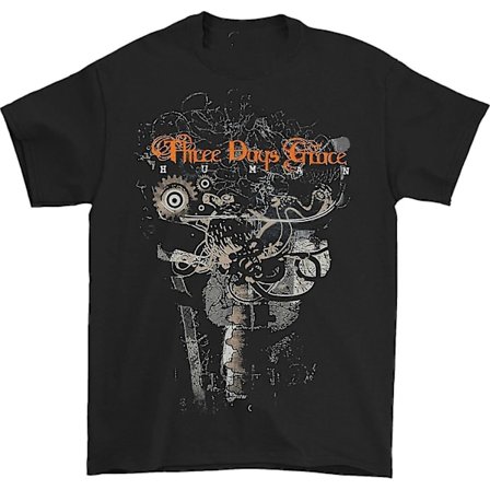 Three Days Grace Human 2015 Tour T-shirt kläder