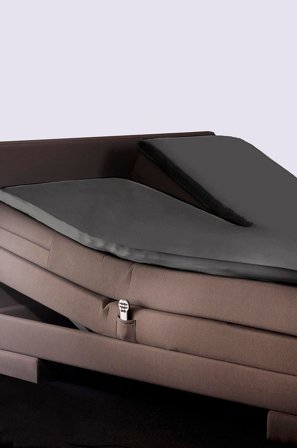 Borås Cotton - U-splittlaken Cloud - Grå - Laken - 180X210 - Fra Homeroom