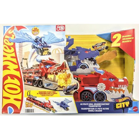 Hot Wheels City Ultimate Dual Dragon Transporter