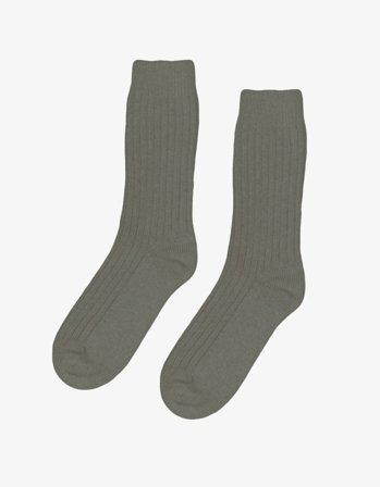 Merino Wool Blend Sock - Dusty Olive - 41-46
