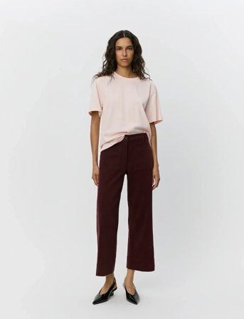 Sofie Schnoor Touloussw Trousers - Burgundy - 36