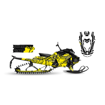 Dekalkit SweTown Mask - Ski-Doo Summit X 850 E-Tec 175 2018-2022