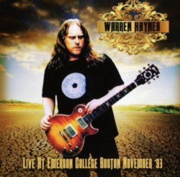 Live emerson college boston 1993 Warren Haynes