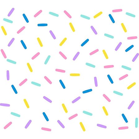 Vægklistermærker Mini Bar Stickers Konfetti Vægklistermærke Aftagelig Peel And Stick Klistermærker Børneværelse