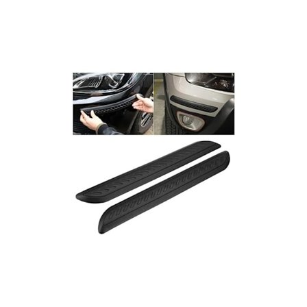 2-delt bilfangerbeskyttelseslist, selvklebende PVC-list mot riper, antifriksjonsklistremerker for karosseri