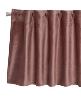 Multibandskappa enfärgad sammet Gammalrosa - Linea