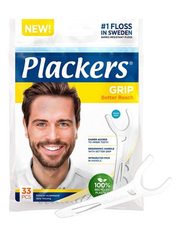 Plackers Tandtråd 33 stk, Medicin & Pleje, Mund & Tandpleje, Tandtråd