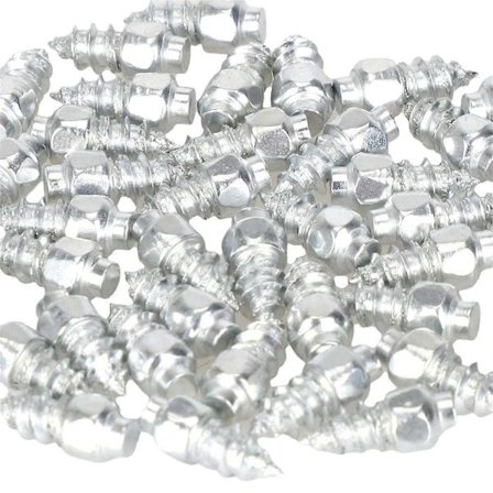 Rustfri stål dæk anti-slip skruer vinter scootere snescootere ATV'er greb knopper