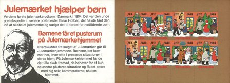 Danmark - julmärkehæfte 1983