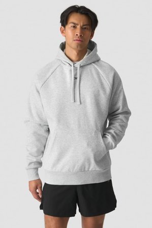 ICANIWILL - Everyday Hoodie Light Grey Melange - Miehet - Treenivaatteet ICIW:ltä