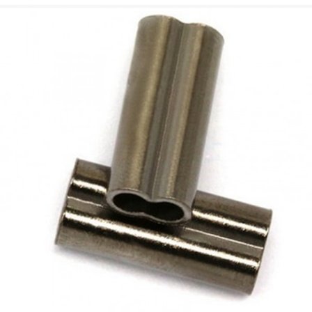 100 stk 1,2 mm kobber dobbeltløps fiskesnøre wire lederhylse