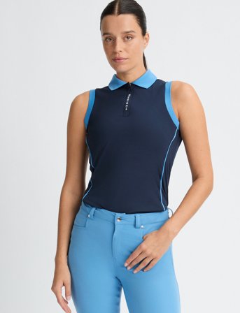 Röhnisch Ultra Viola Uv Sleeveless - Navy - S