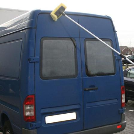 Proplus Tvättborste 3d Med Teleskopiskt Handtag 2,4 M 150685 Svart