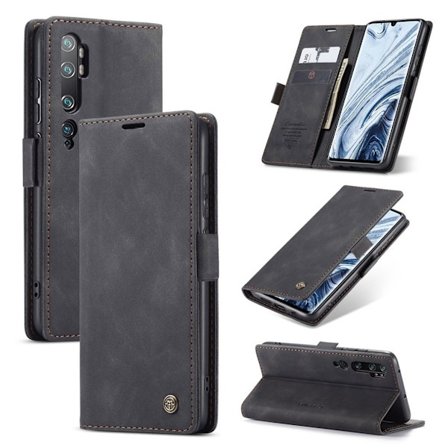 CaseMe Xiaomi Mi CC9 Pro / Mi Note 10 Pro / Note 10 Vintage Fodral - Svart