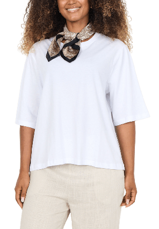 Soyaconcept Sc-Derby 165 T-Shirt T-shirts & toppar Dam Vit L