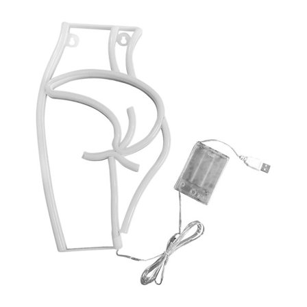 Kvinnlig silhuett LED-neonljus modellering lampa bar clearing bar dekoration hängande lampa