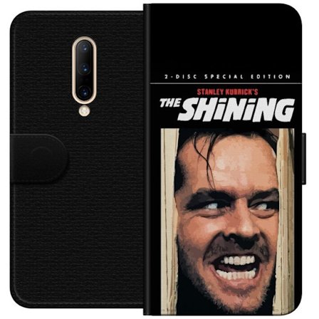 Kompatibelt Plånboksfodral till OnePlus OnePlus 7 Pro The Shining skräckmotiv ikonisk filmillustration med galen blick klassisk horror känsla för