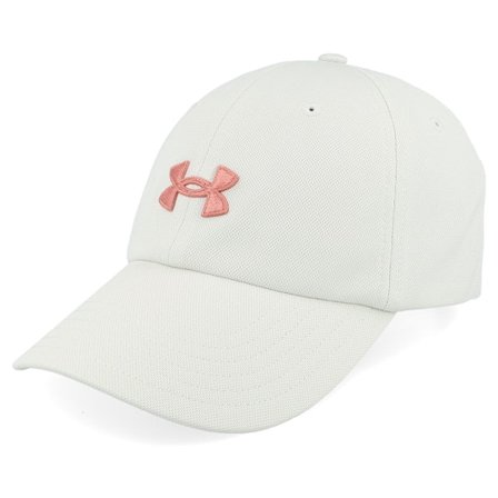Under Armour - Beige unconstructed Cappellino - Blitzing Stone/Pink Dad Cap @ Hatstore