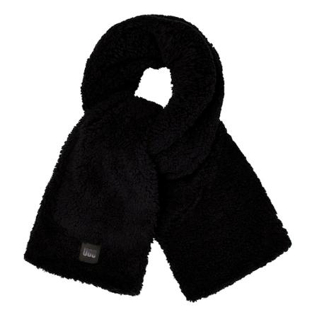 Ugg, Sherpa Oversized Scarf Zwart, unisex, Maat:ONE Size