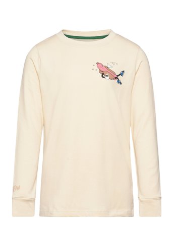 The New Tnlarson L_S Tee - Cream - 98-104