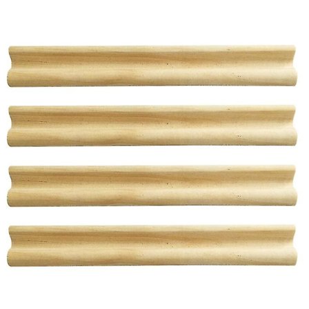 4 kpl Puinen Domino-telineet Domino-laattojen pidike Järjestäjä Lokero Puinen teline