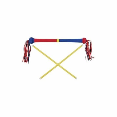 Softee Foam Devil Stick Set - Röd/Blå - TU