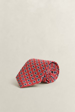 GANT Herren Foulard Krawatte (ONE SIZE) Rot